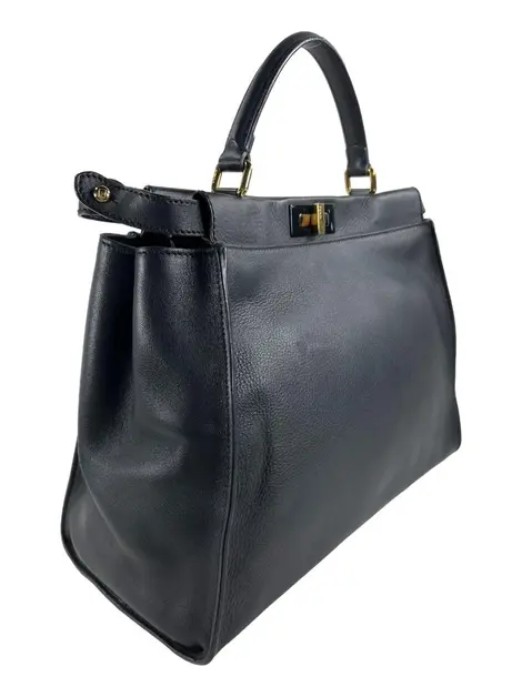 Bolsa Tote Fendi Peekaboo Large Preto