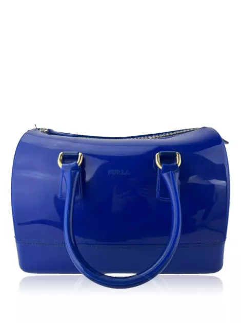 Bolsa Tote Furla PVC Azul