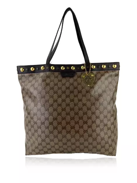 Bolsa Gucci Guccissima Medium Bree Marrom Original - ZPP4