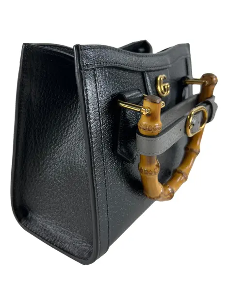 Bolsa Tote Gucci Diana Mini Preta