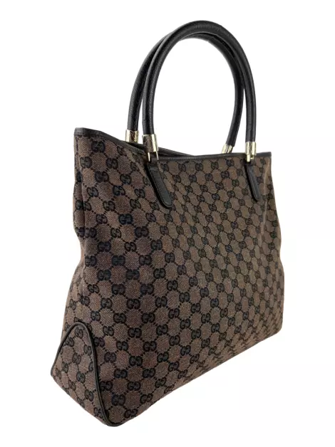 Bolsa Tote Gucci GG Marrom