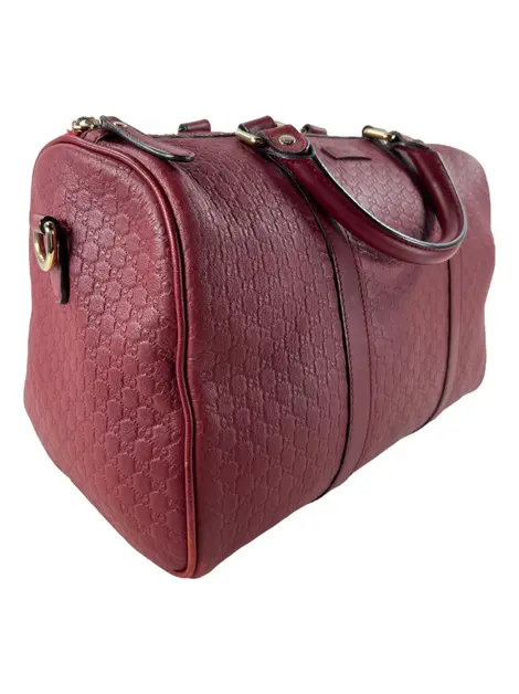 Bolsa Tote Gucci Joy Boston Microguccissima Vermelha