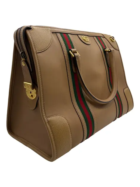 Bolsa Tote Gucci Koi Bauletto Caramelo