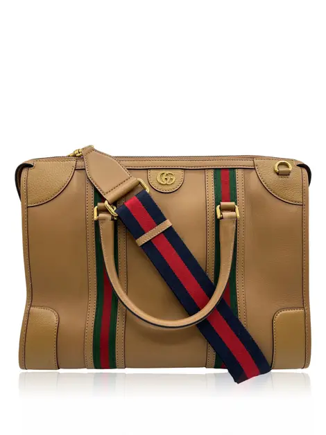 Bolsa Tote Gucci Koi Bauletto Caramelo