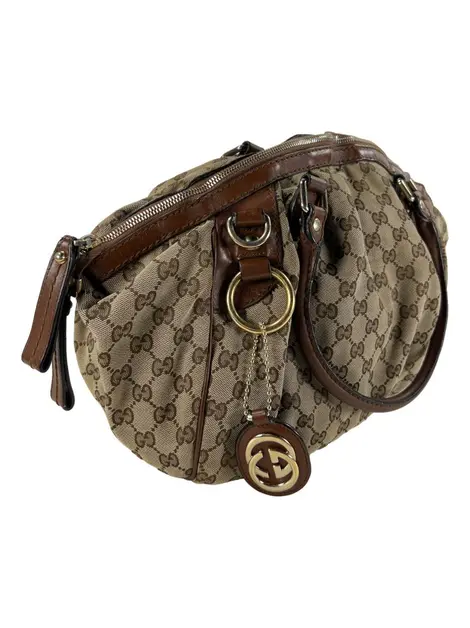 Bolsa Tote Gucci Sukey Boston GG Monograma