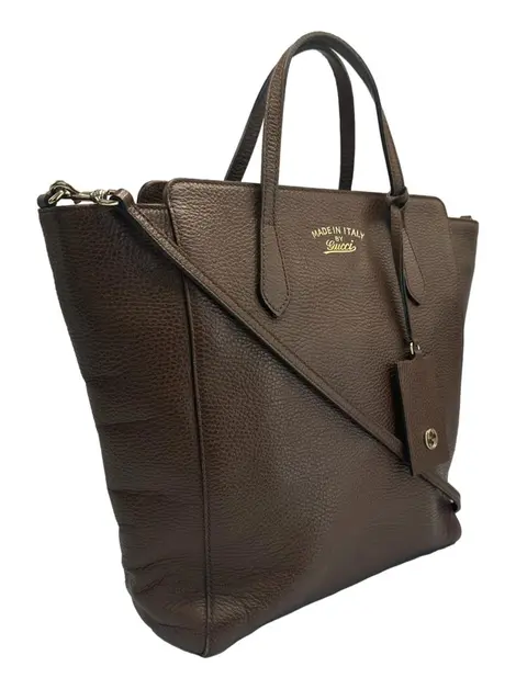 Bolsa Tote Gucci Swing Marrom