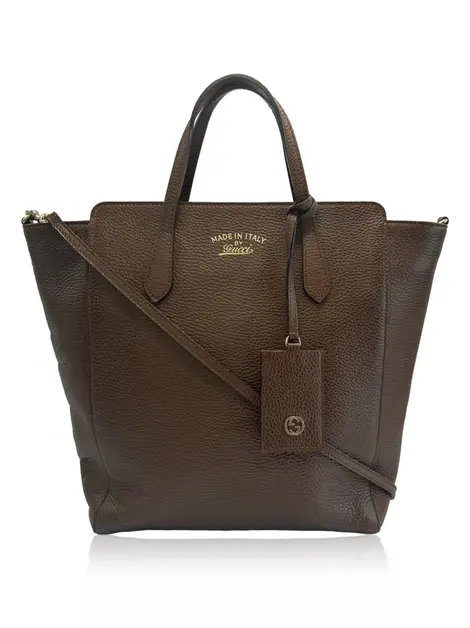 Bolsa Tote Gucci Swing Marrom
