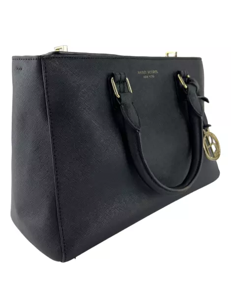 Bolsa Tote Henri Bendel Couro Preto