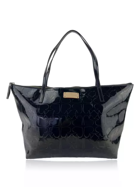 Bolsa Tote Kate Spade Vinil Preto