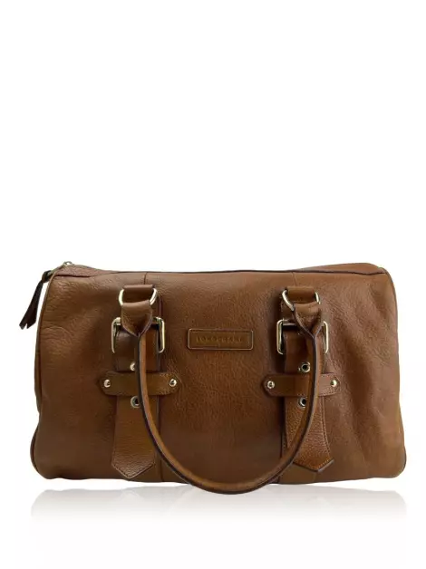 Bolsa Tote Longchamp For Kate Moss Marrom
