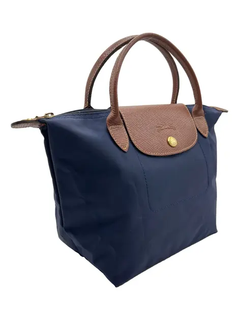 Bolsa Tote Longchamp Le Pliage Azul