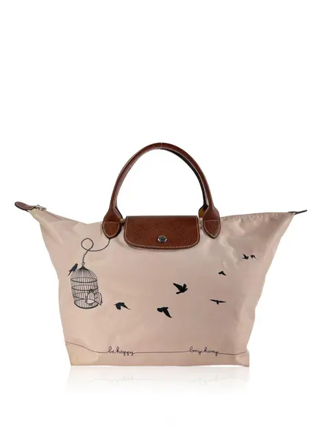 Bolsa Tote Longchamp Le pliage Cage aux Oiseaux