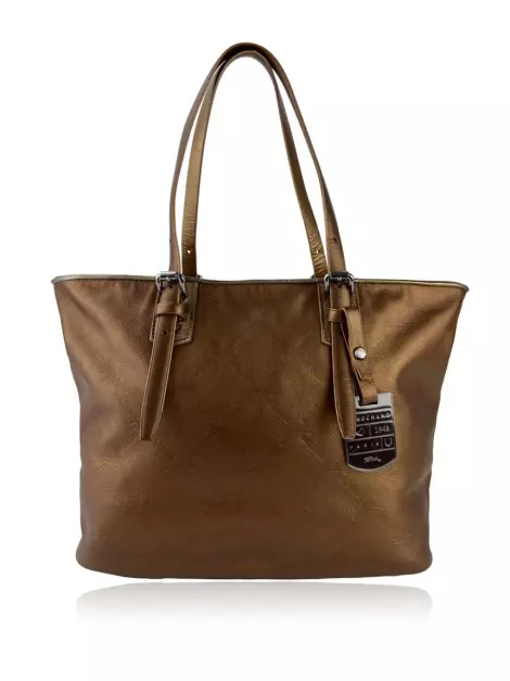 Bolsa Tote Longchamp LM Shopping Bronze