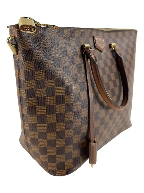 Bolsa Tote Louis Vuitton Belmont Canvas Damier Ebene