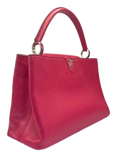 Bolsa Tote Louis Vuitton Capucines GM Rosa