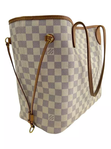 Bolsa Tote Louis Vuitton Neverfull Damier Azur