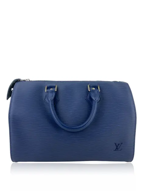 Bolsa Tote Louis Vuitton Speedy Epi Azul