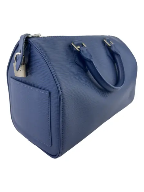 Bolsa Tote Louis Vuitton Speedy Epi Azul