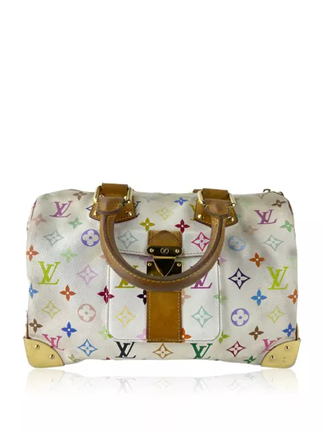 Bolsa Tote Louis Vuitton Speedy Monograma Multicolor