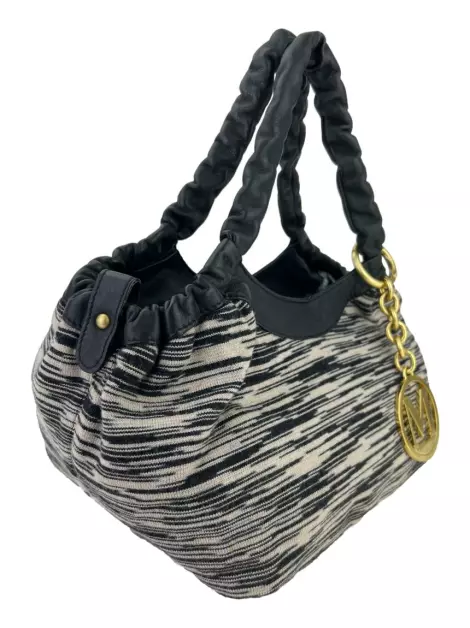 Bolsa Tote M Missoni Tricô Estampada