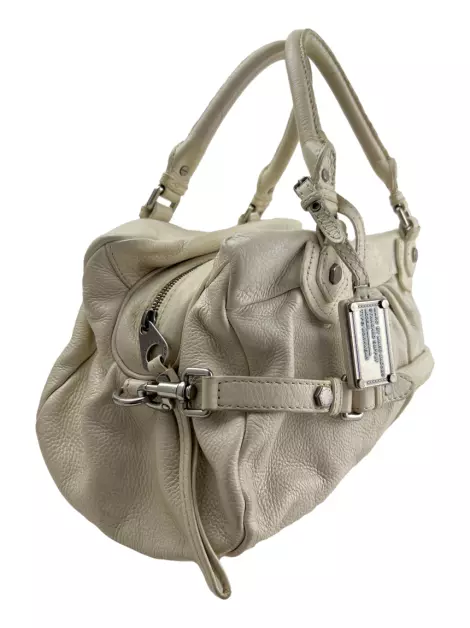 Bolsa Tote Marc By Marc Jacobs Classic Q Groovee Off White