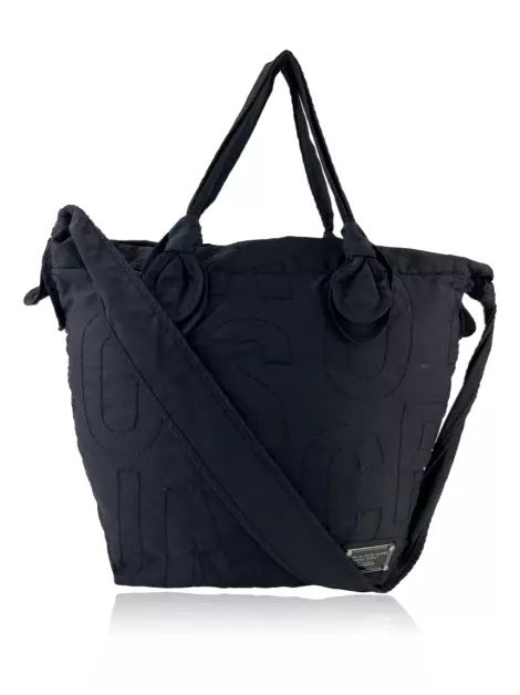 Bolsa Tote Marc By Marc Jacobs Nylon Preto