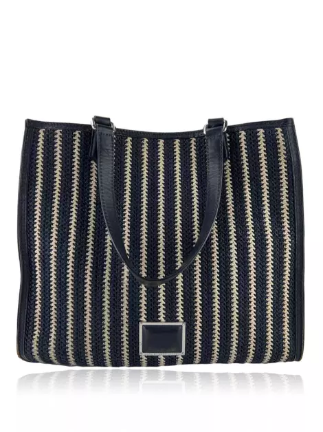 Bolsa Tote Marc By Marc Jacobs Stripey Bicolor