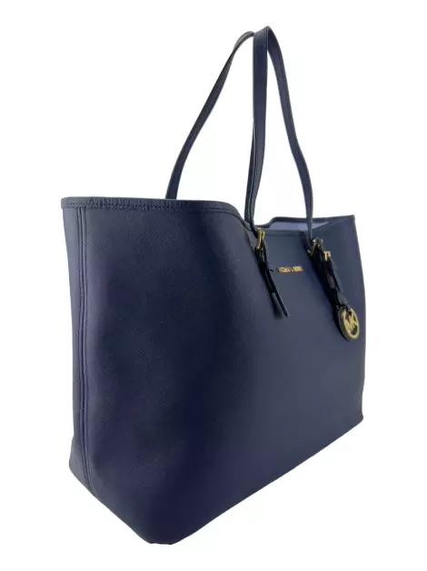 Bolsa Tote Michael Kors Jet Set Azul