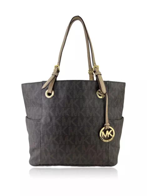 Bolsa Tote Michael Kors Jet Set Monograma
