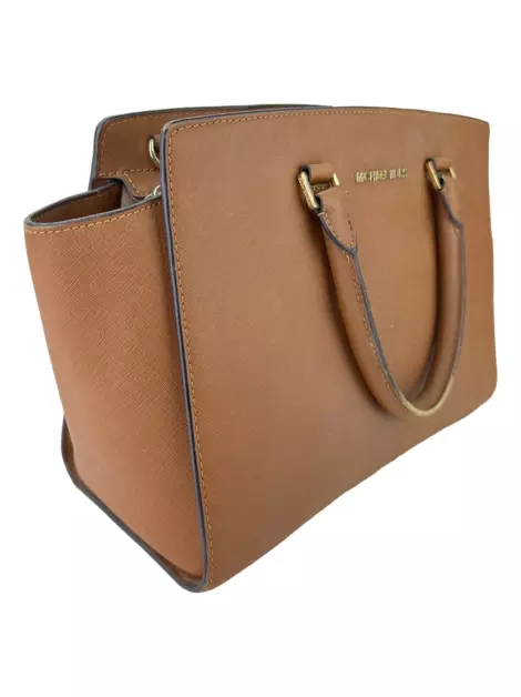 Bolsa Tote Michael Michael Kors Couro Bege