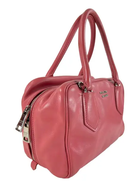 Bolsa Tote Prada Soft Calf Inside Bauletto Rosa
