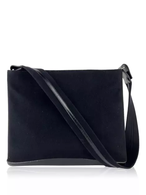 Bolsa Tote Salvatore Ferragamo Messenger Preta