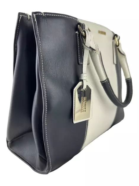 Bolsa Tote Schutz Couro Bicolor
