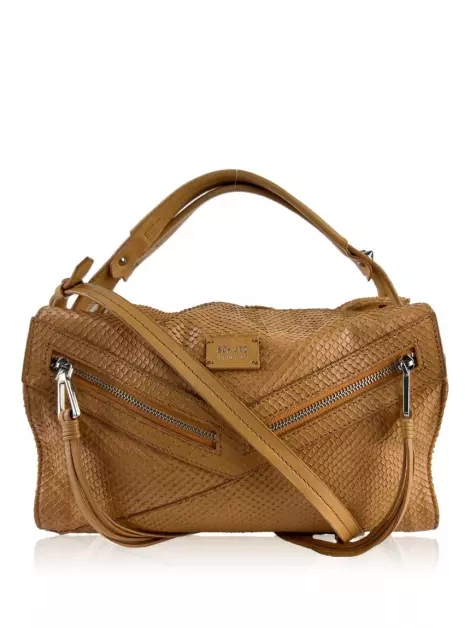 Bolsa Tote Schutz Snake Laranja