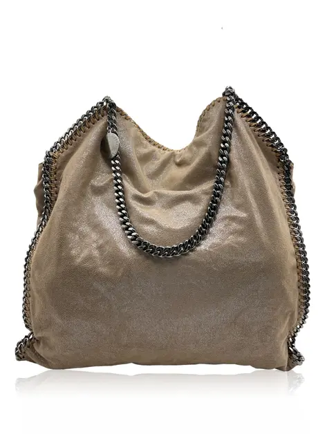 Bolsa Tote Stella Mccartney Falabella Bege