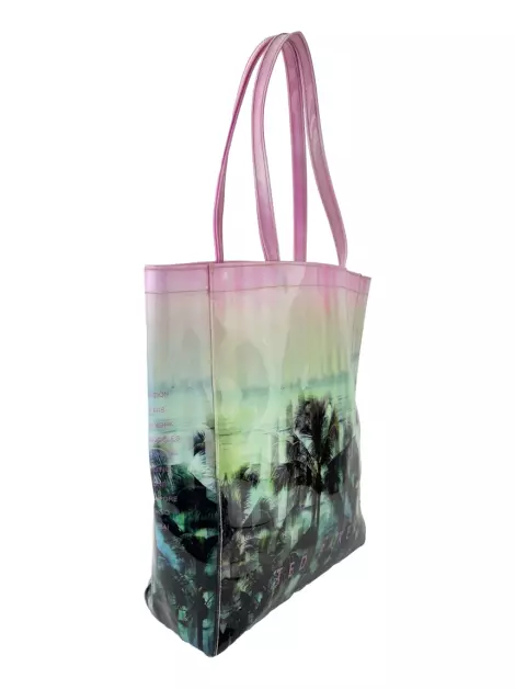 Bolsa Tote Ted Baker Vinil Estampada