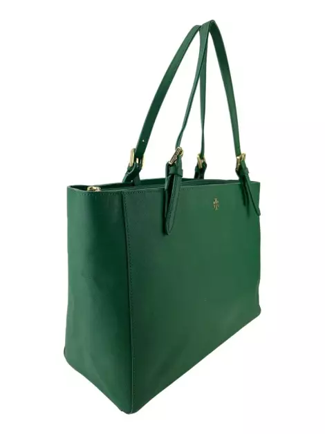 Bolsa Tote Tory Burch Couro Verde