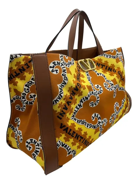 Bolsa Tote Valentino VLogo Bandana Estampado