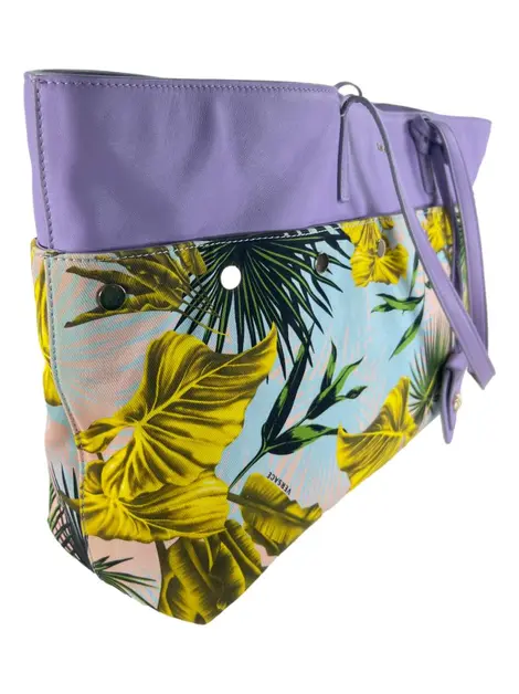 Bolsa Tote Versace Shopping Desert Palm Lilás