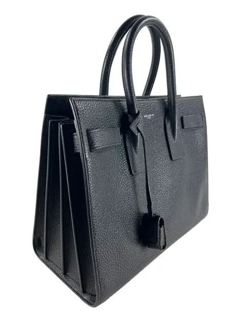 Bolsa Tote Yves Saint Laurent Sac De Jour Preta