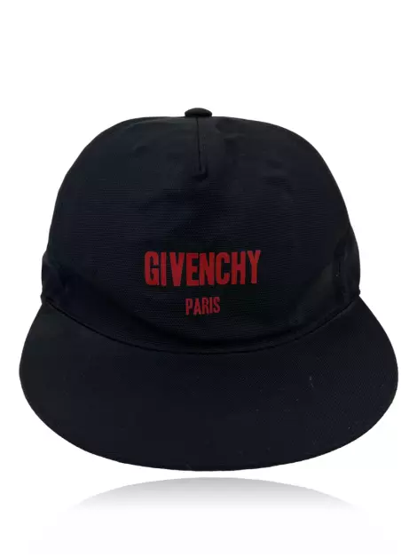 Boné Givenchy Logo Preto