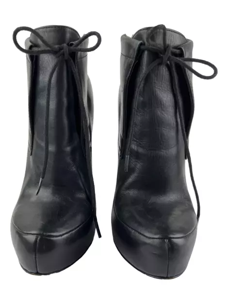 Bota Alexander Wang Constance Couro Preta