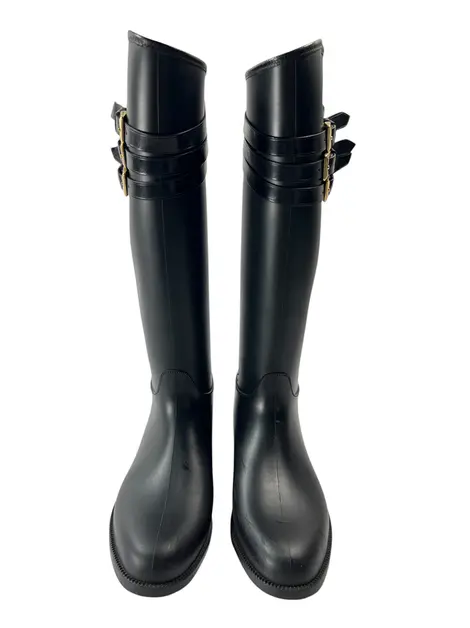 Bota Burberry Rubber Preta