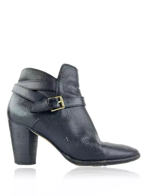 Bota Cole Haan Couro Preto