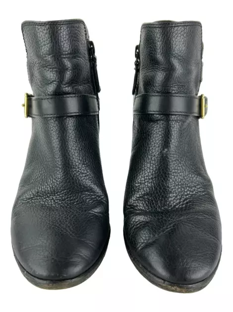 Bota Cole Haan Couro Preto