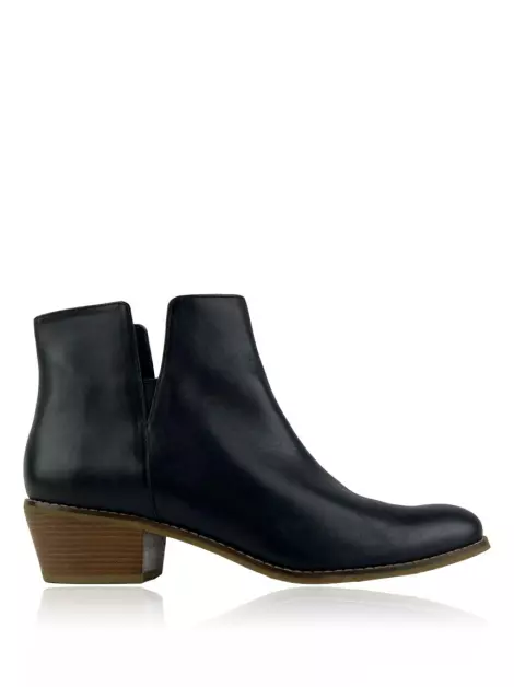Bota Cole Haan Couro Preto