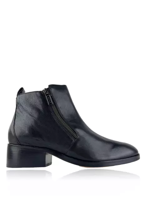 Bota Cole Haan Couro Preto