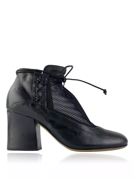 Bota Emporio Armani Couro Preto
