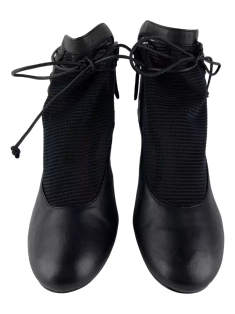 Bota Emporio Armani Couro Preto