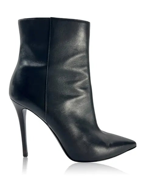 Bota Fendi Couro Preta